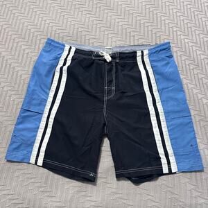 Sandole black and blue board shorts size XL